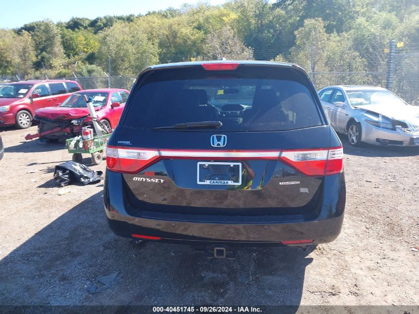 2013 Honda Odyssey Touring/Touring Elite VIN: 5FNRL5H9XDB050541 Lot: 40451745