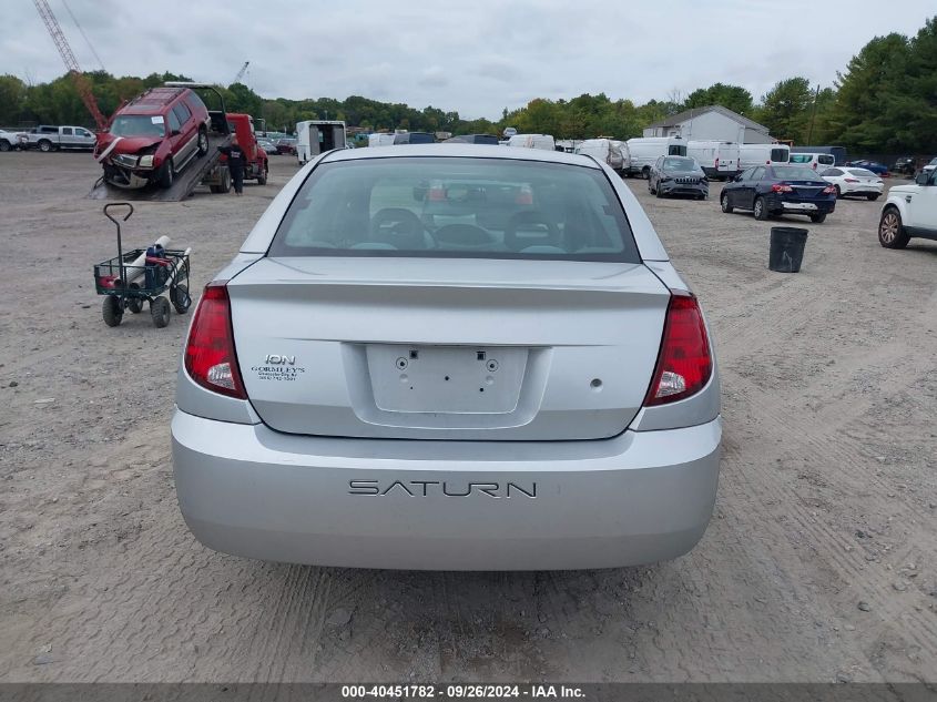 2004 Saturn Ion 1 VIN: 1G8AG52F44Z191058 Lot: 40451782