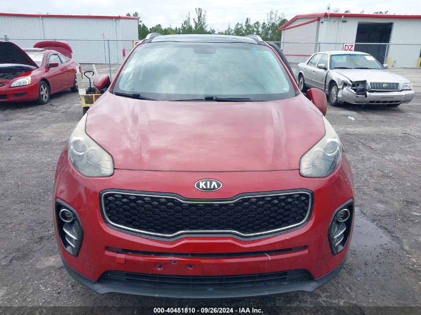 KNDPN3ACXH7160321 2017 Kia Sportage Ex