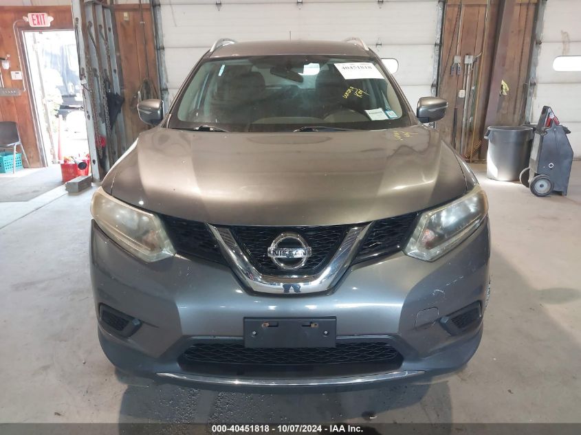 5N1AT2MV9EC802433 2014 Nissan Rogue Sv