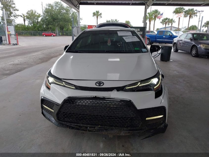 2021 Toyota Corolla Se Nightshade Edition VIN: 5YFS4MCE3MP074729 Lot: 40451831