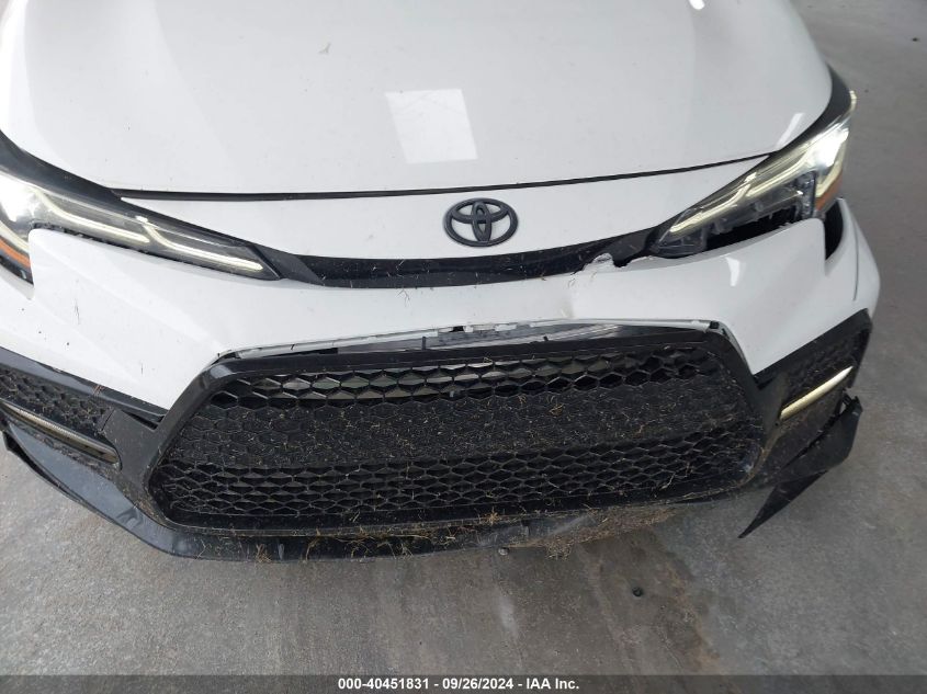 2021 Toyota Corolla Se Nightshade Edition VIN: 5YFS4MCE3MP074729 Lot: 40451831