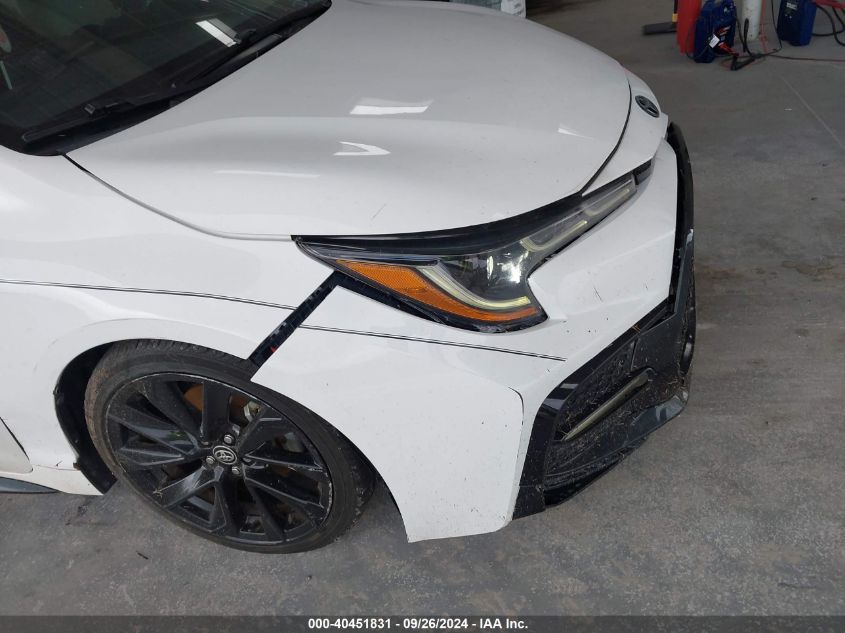 2021 Toyota Corolla Se Nightshade Edition VIN: 5YFS4MCE3MP074729 Lot: 40451831