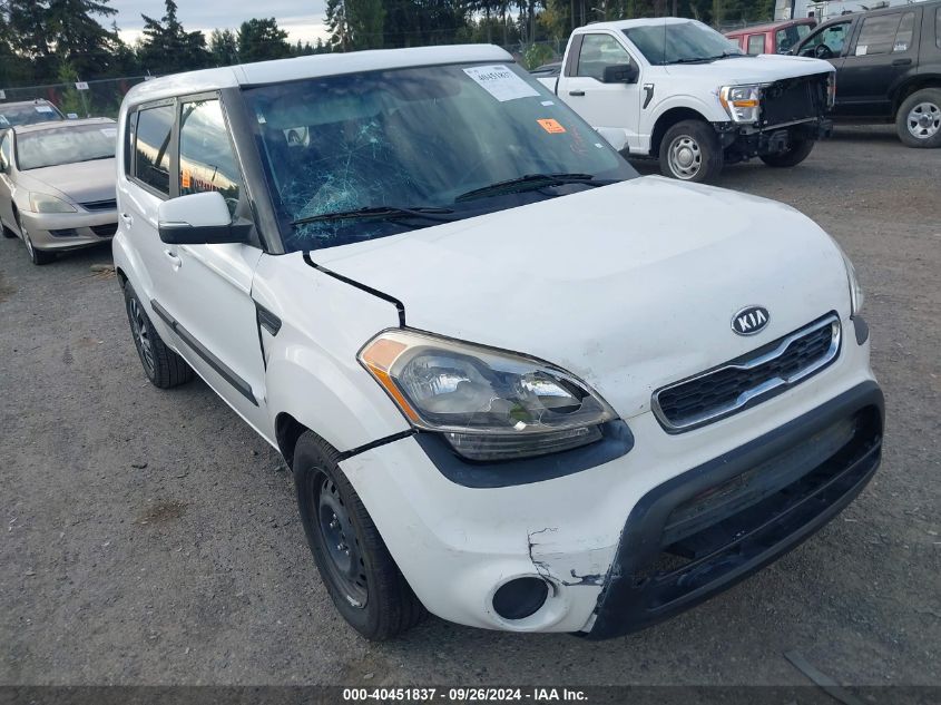 2012 Kia Soul + VIN: KNDJT2A69C7373950 Lot: 40451837