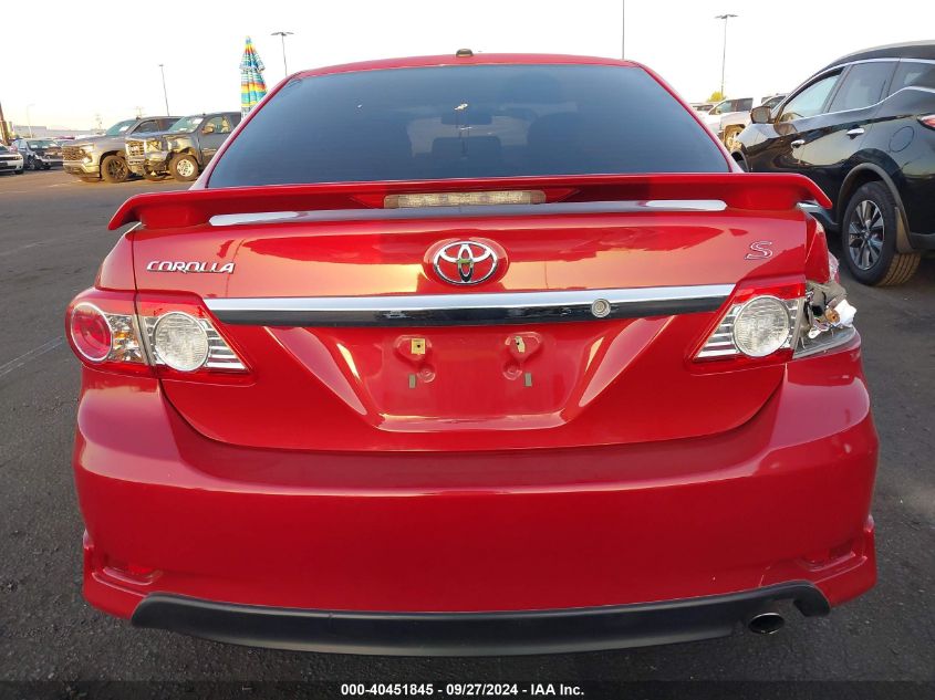 2012 Toyota Corolla S VIN: 2T1BU4EE6CC870547 Lot: 40451845