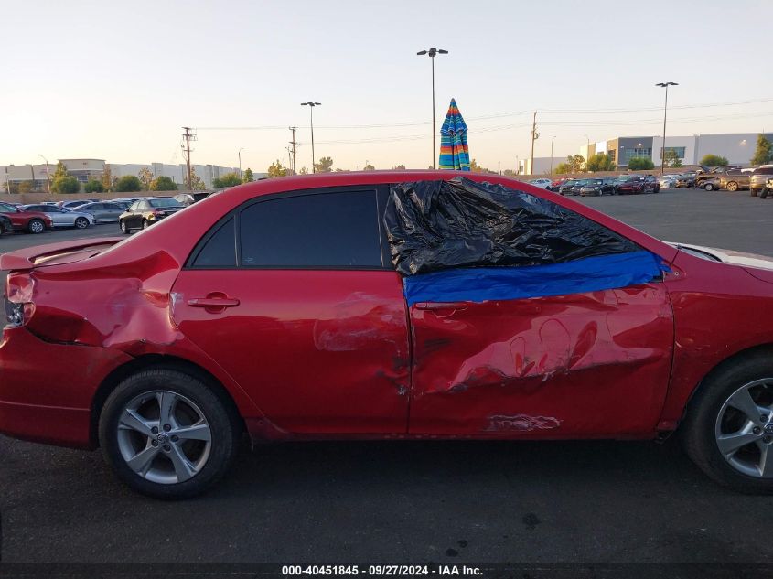 2012 Toyota Corolla S VIN: 2T1BU4EE6CC870547 Lot: 40451845