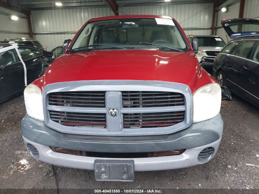 2008 Dodge Ram 1500 St/Sxt VIN: 1D7HA18N58J153720 Lot: 40451850