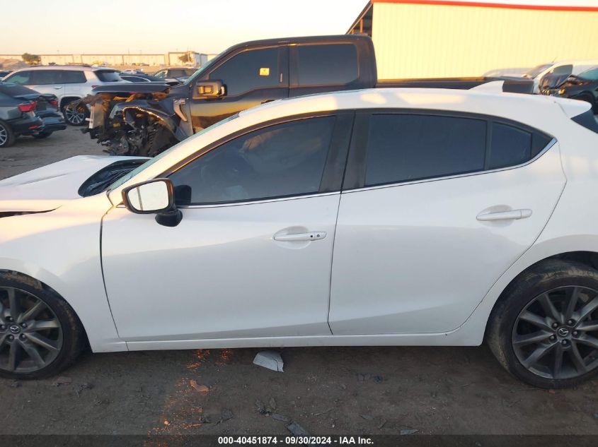 2018 Mazda 3 Grand Touring VIN: 3MZBN1M31JM257698 Lot: 40451874