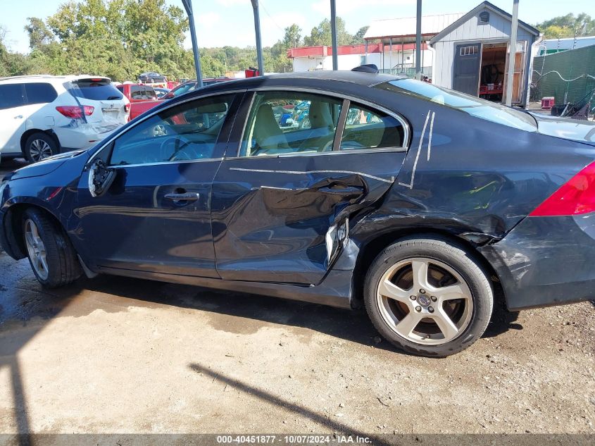 2012 Volvo S60 T5 VIN: YV1622FS4C2128902 Lot: 40451877