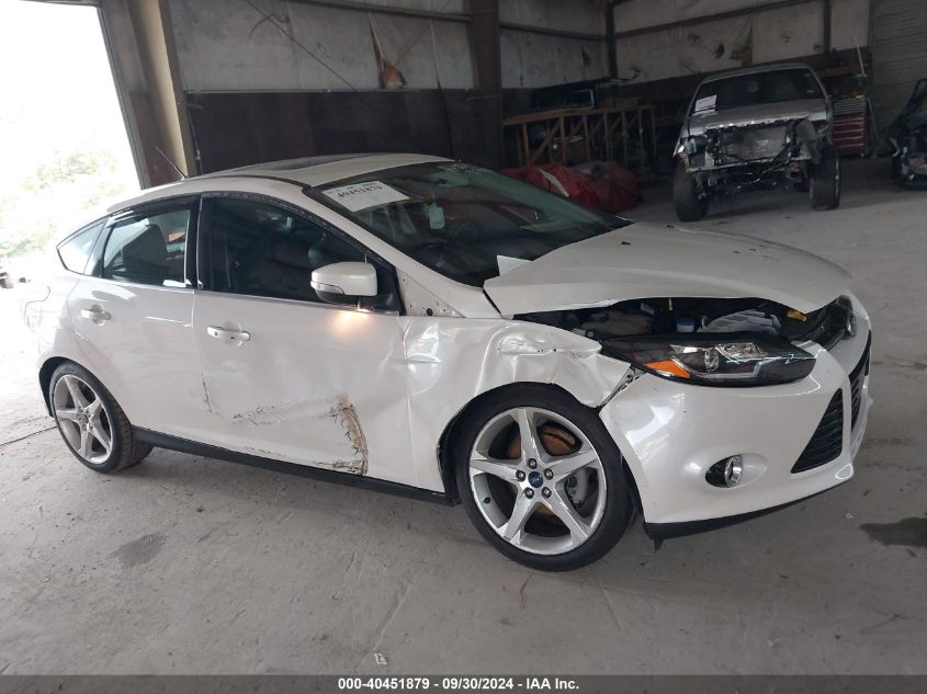 2013 Ford Focus Titanium VIN: 1FADP3N20DL290047 Lot: 40451879