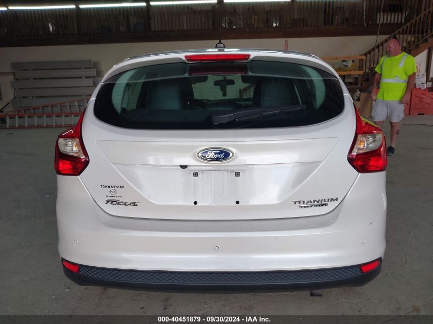 2013 Ford Focus Titanium VIN: 1FADP3N20DL290047 Lot: 40451879