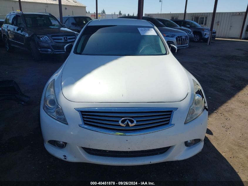 2013 Infiniti G37 Journey VIN: JN1CV6AP6DM723561 Lot: 40451878