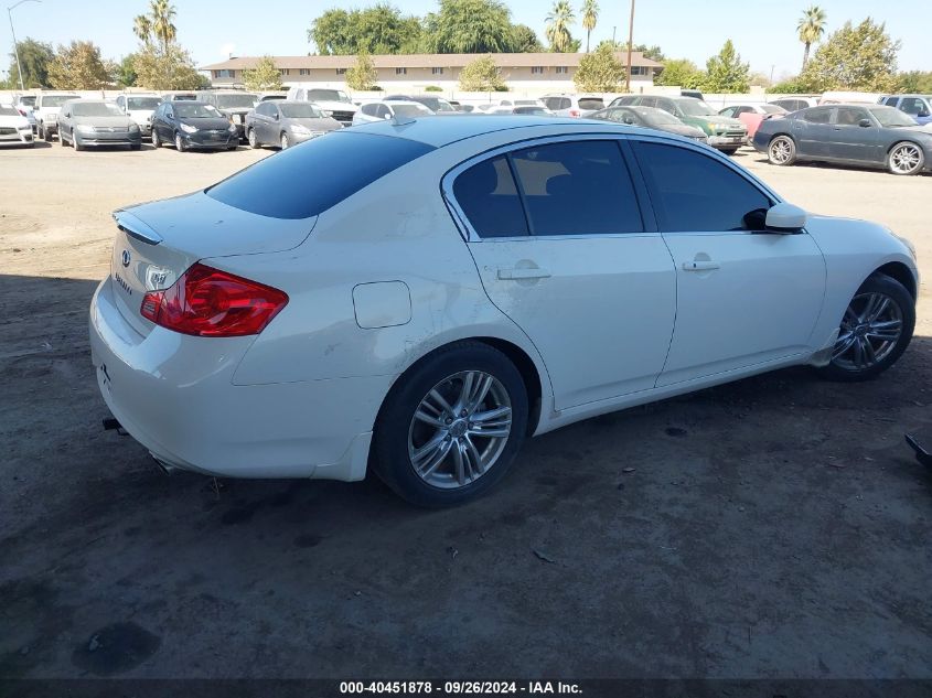 2013 Infiniti G37 Journey VIN: JN1CV6AP6DM723561 Lot: 40451878