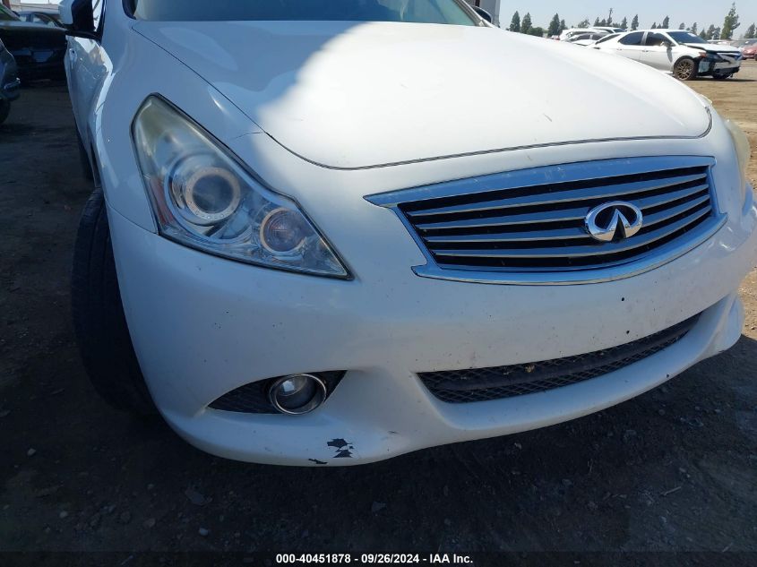 2013 Infiniti G37 Journey VIN: JN1CV6AP6DM723561 Lot: 40451878