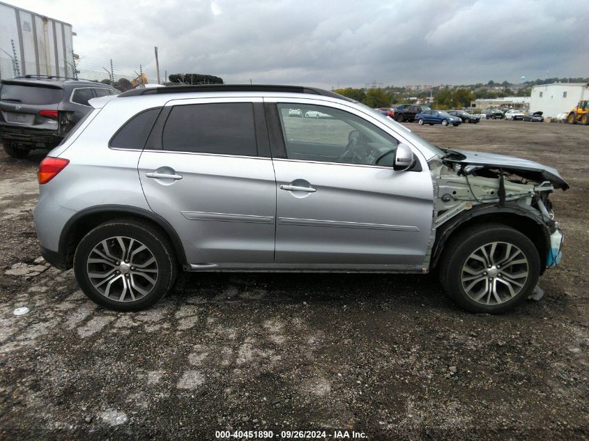 2017 Mitsubishi Outlander Sport 2.4 Sel VIN: JA4AR4AW8HZ029980 Lot: 40451890