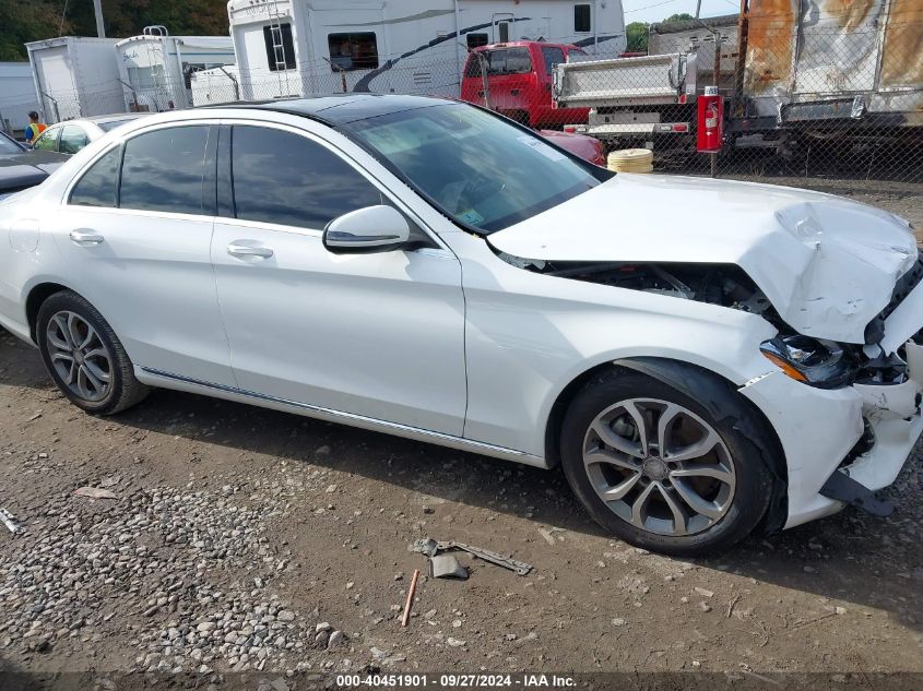 2017 Mercedes-Benz C 300 4Matic/Luxury 4Matic/Sport 4Matic VIN: WDDWF4KB7HR231280 Lot: 40451901