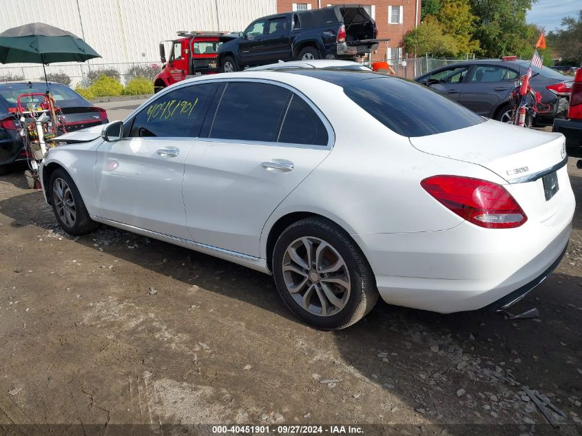 2017 Mercedes-Benz C 300 4Matic/Luxury 4Matic/Sport 4Matic VIN: WDDWF4KB7HR231280 Lot: 40451901