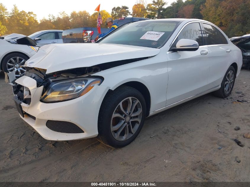 VIN WDDWF4KB7HR231280 2017 Mercedes-Benz C 300, 4Ma... no.2