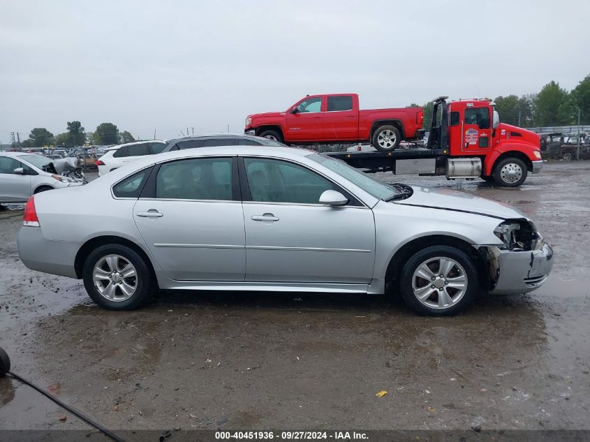 2014 Chevrolet Impala Limited Ls VIN: 2G1WA5E32E1172249 Lot: 40451936