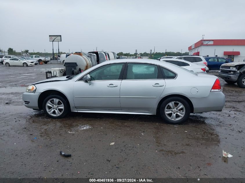 2014 Chevrolet Impala Limited Ls VIN: 2G1WA5E32E1172249 Lot: 40451936