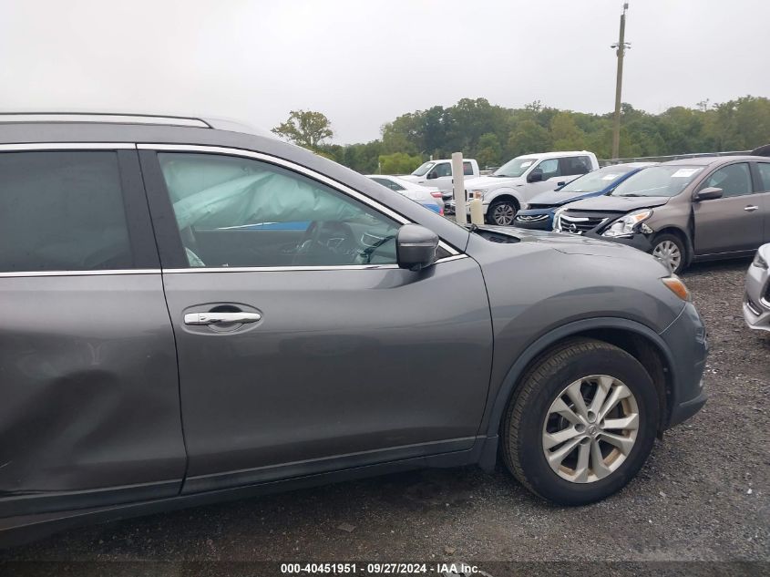 2014 Nissan Rogue Sv VIN: 5N1AT2MKXEC803693 Lot: 40451951