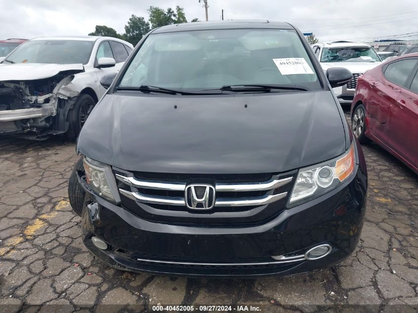 2015 Honda Odyssey Touring/Touring Elite VIN: 5FNRL5H91FB004423 Lot: 40452005