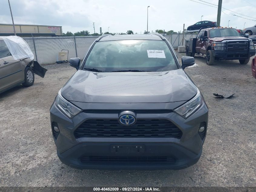 2021 Toyota Rav4 Hybrid Xle VIN: 4T3RWRFV6MU043000 Lot: 40452009