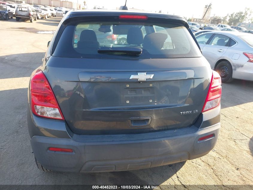 3GNCJKSB4GL214871 2016 Chevrolet Trax 1Ls