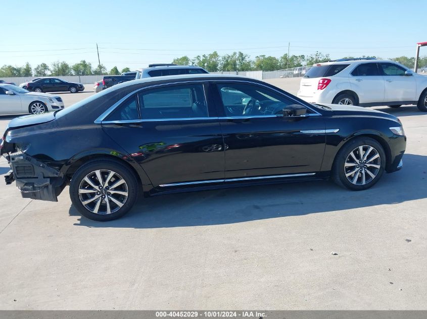 2017 Lincoln Continental Premiere VIN: 1LN6L9PK6H5609276 Lot: 40452029