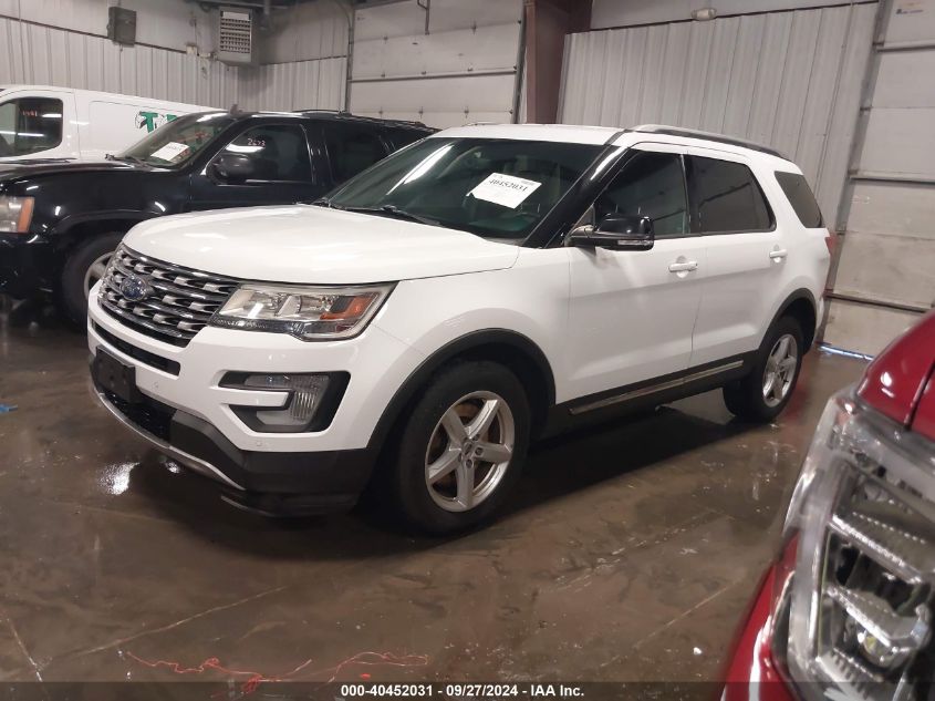 1FM5K8D81HGA32520 2017 FORD EXPLORER - Image 2