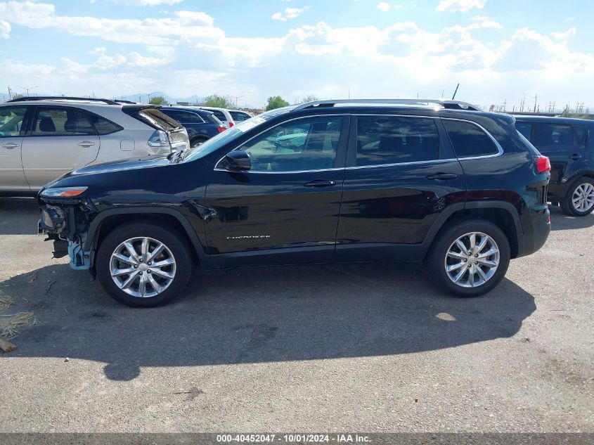 2017 Jeep Cherokee Limited 4X4 VIN: 1C4PJMDS8HW646863 Lot: 40452047