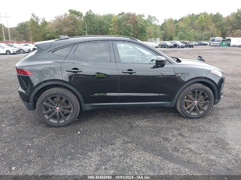 SADFP2FXXL1Z86775 2020 Jaguar E-Pace Se P250 Awd Automatic