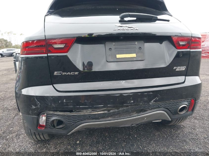 SADFP2FXXL1Z86775 2020 Jaguar E-Pace Se P250 Awd Automatic