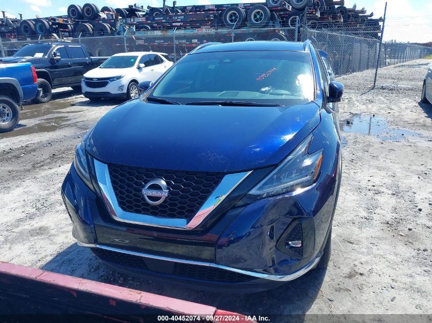 2023 Nissan Murano Sv Fwd VIN: 5N1AZ2BJ8PC110939 Lot: 40452074