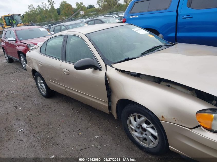 2004 Pontiac Grand Am Se VIN: 1G2NE52F64M680642 Lot: 40452080