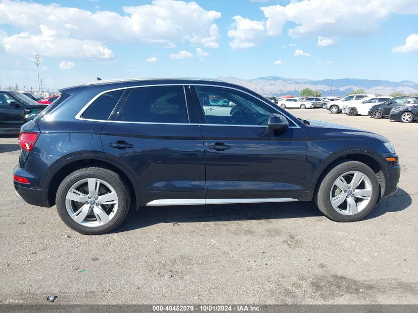 2018 Audi Q5 2.0T Premium/2.0T Tech Premium VIN: WA1BNAFY6J2124674 Lot: 40452079