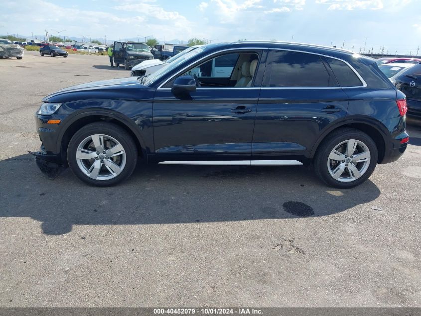 2018 Audi Q5 2.0T Premium/2.0T Tech Premium VIN: WA1BNAFY6J2124674 Lot: 40452079