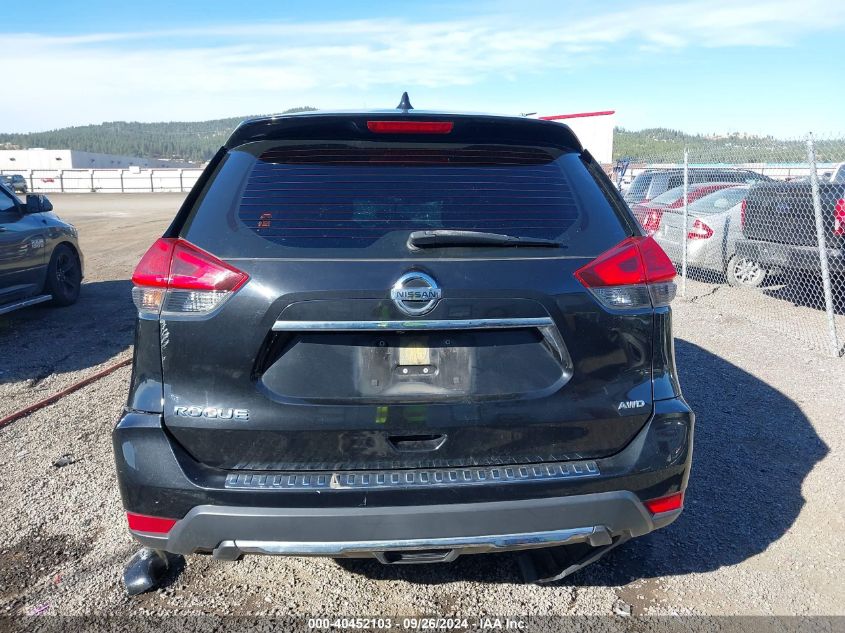 2017 Nissan Rogue S VIN: JN8AT2MVXHW252428 Lot: 40452103