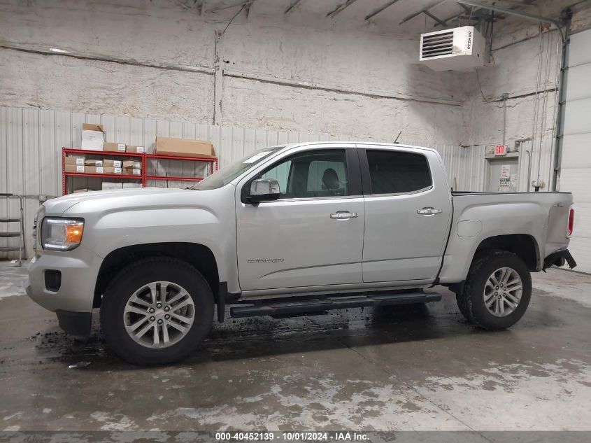 2017 GMC Canyon Slt VIN: 1GTG6DENXH1321736 Lot: 40452139