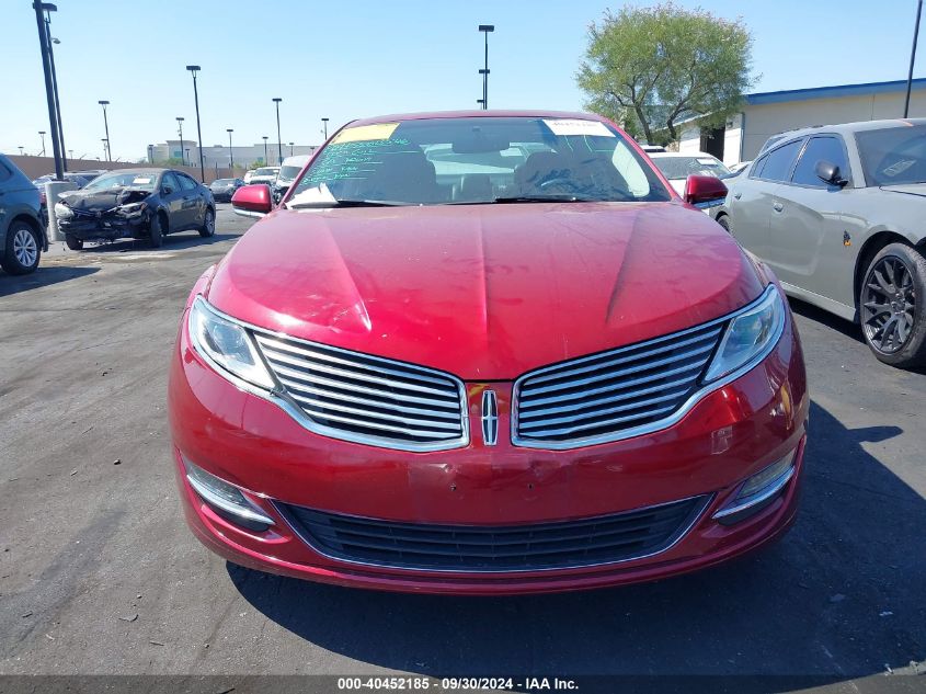 2014 Lincoln Mkz VIN: 3LN6L2GK5ER820999 Lot: 40452185