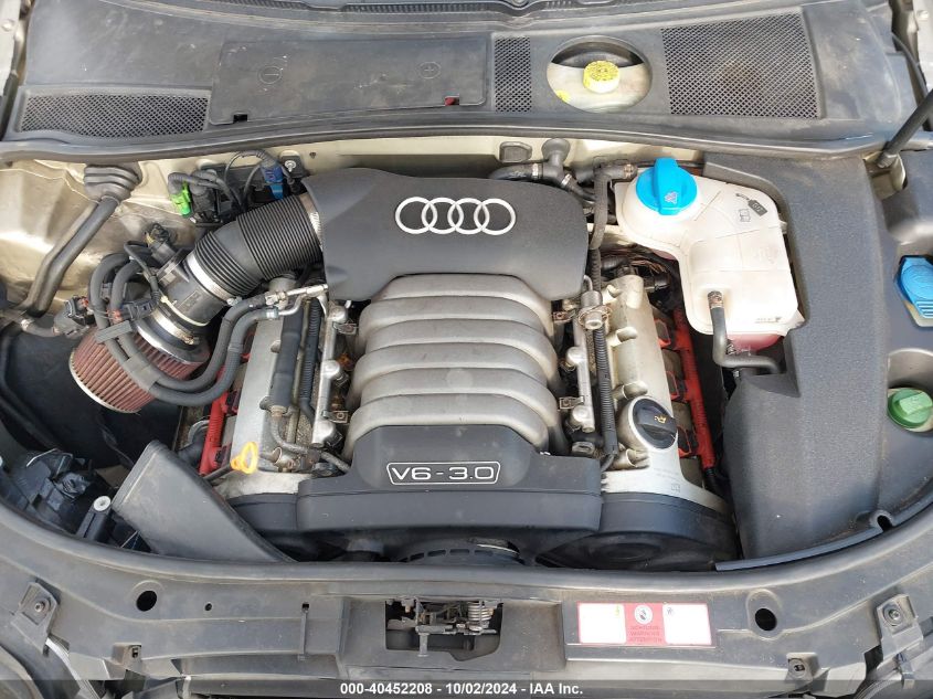 WAULT64B23N030107 2003 Audi A6 3.0