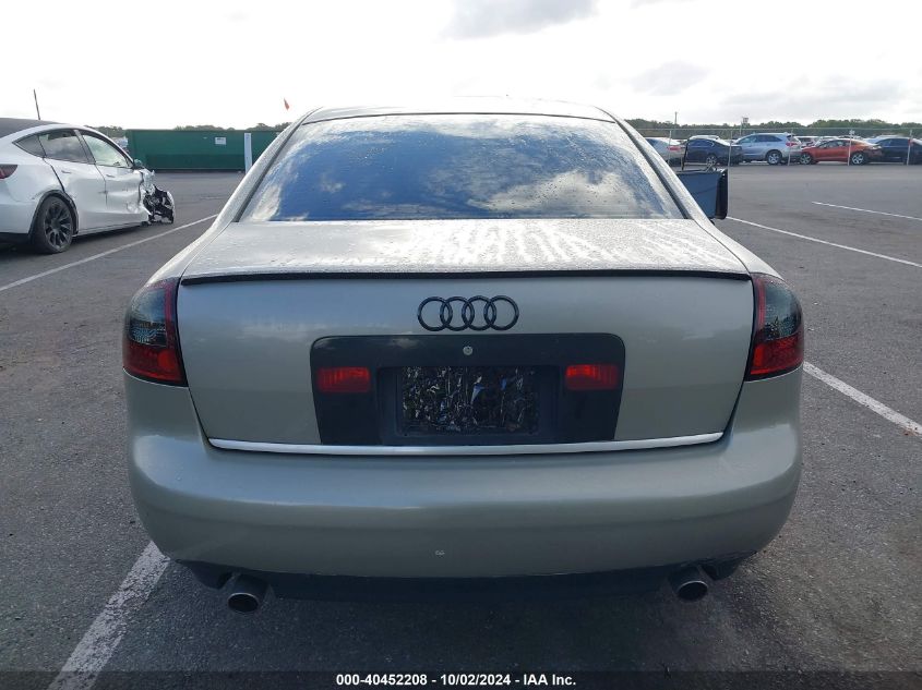 2003 Audi A6 3.0 VIN: WAULT64B23N030107 Lot: 40452208