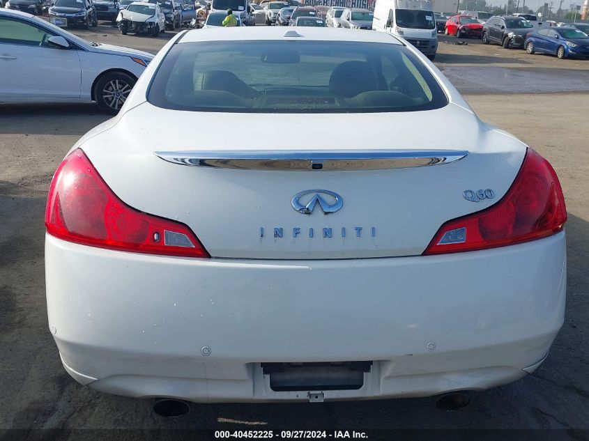 2014 Infiniti Q60 Journey VIN: JN1CV6EK3EM111219 Lot: 40452225