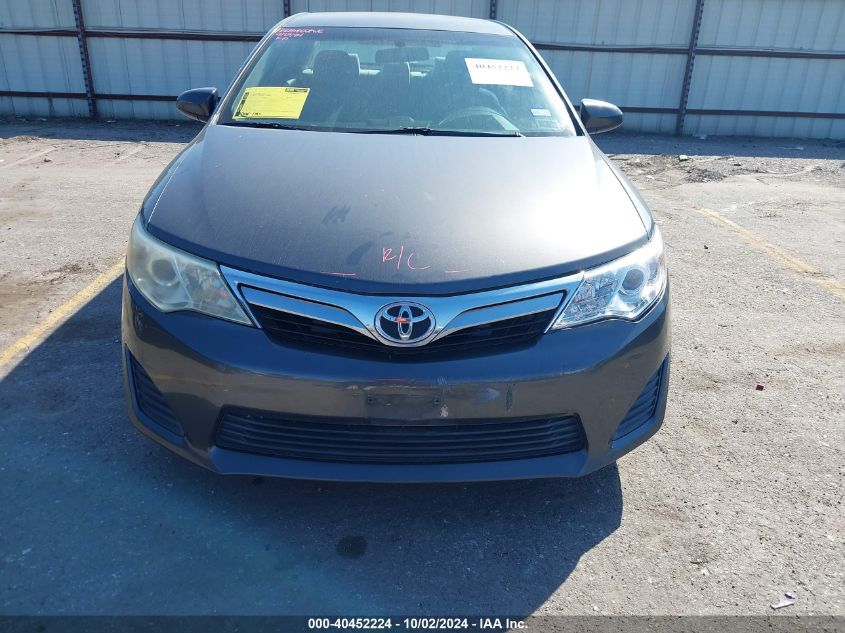 2013 Toyota Camry Le VIN: 4T4BF1FK2DR306199 Lot: 40452224