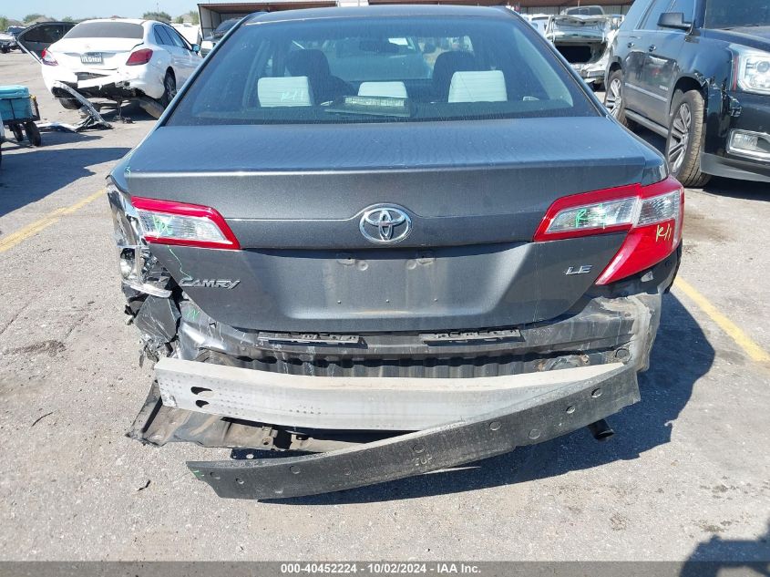 4T4BF1FK2DR306199 2013 Toyota Camry Le