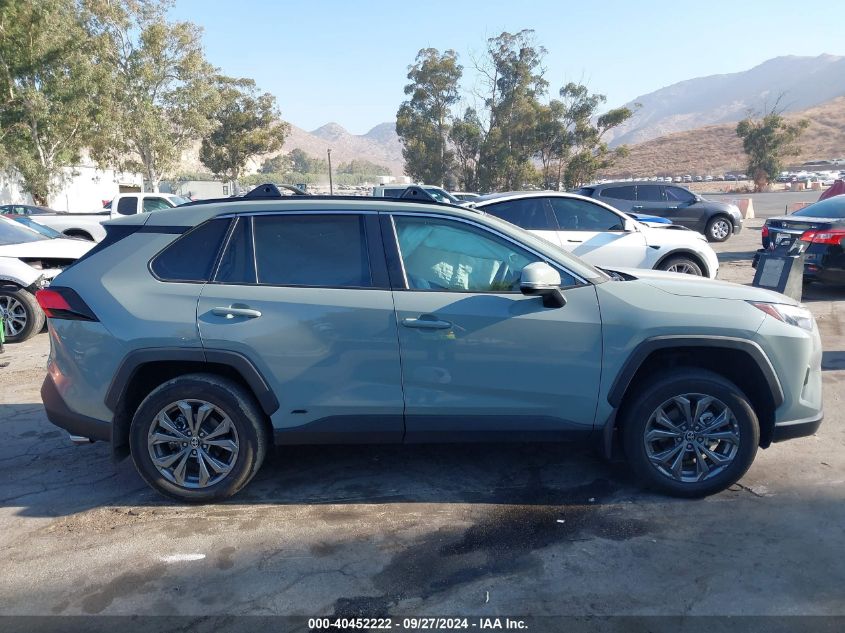 2022 Toyota Rav4 Hybrid Xle Premium VIN: 4T3B6RFV9NU088600 Lot: 40452222