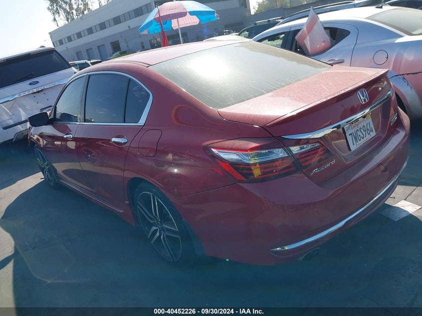 VIN 1HGCR2F19HA005459 2017 HONDA ACCORD SPORT SPECIAL EDITION
