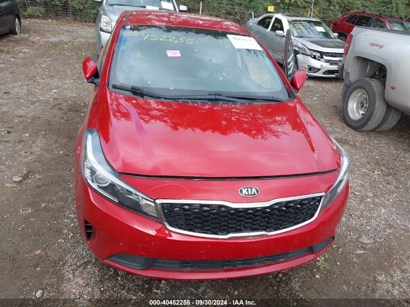 2018 Kia Forte S VIN: 3KPFL4A71JE201449 Lot: 40452255