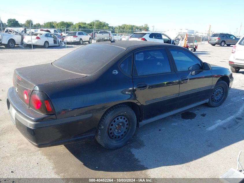 2005 Chevrolet Impala VIN: 2G1WF52E059215351 Lot: 40452264