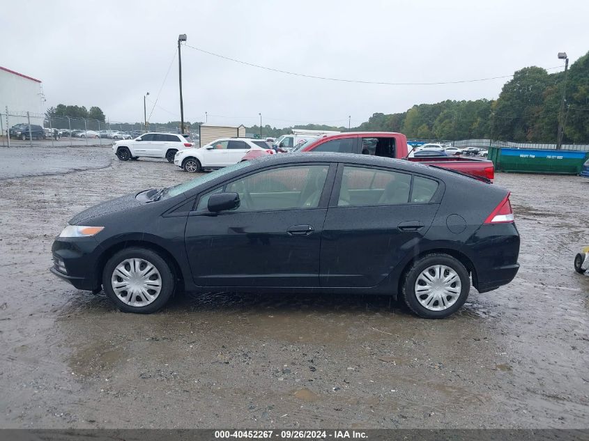 2013 Honda Insight VIN: JHMZE2H3XDS000714 Lot: 40452267